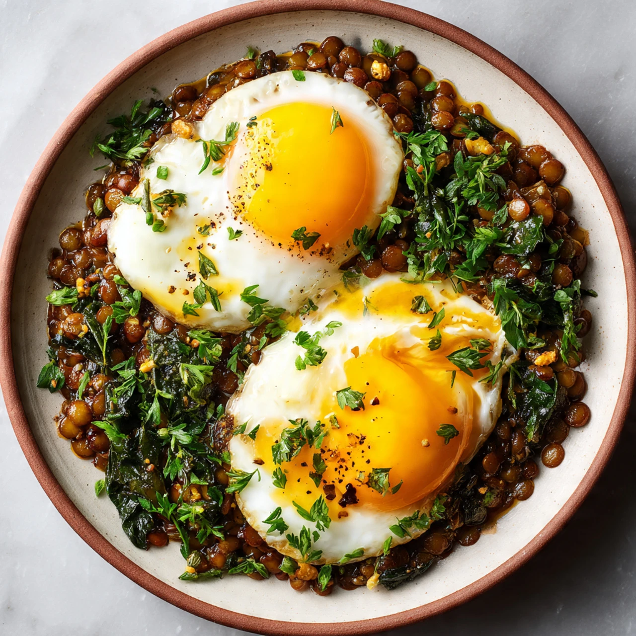Savory Lentil Breakfast Bowl Savory Lentil Breakfast Bowl