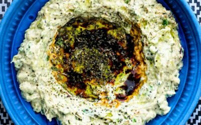 Palestinian Zucchini Dip โ A Creamy, Nutty Middle Eastern Dip Youโll Love