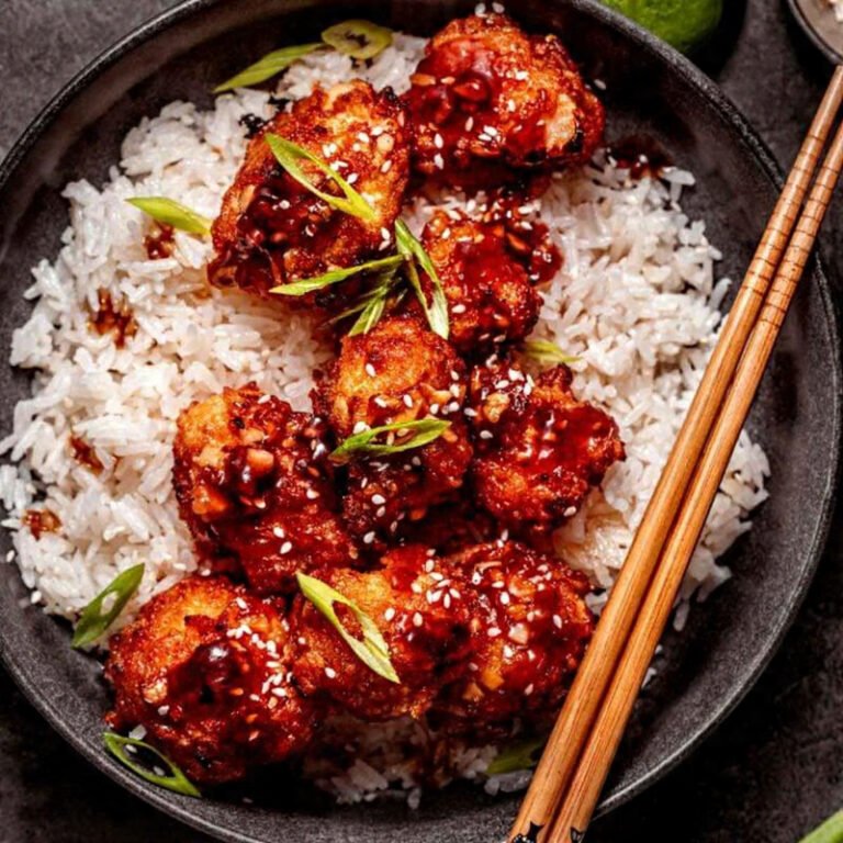 Air-Fried Korean Chili Cauliflower (Vegan) (Crispy Gochujang Wings You’ll Crave!)