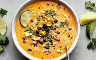Chicken Poblano Soup: 30-Minute Cozy Dinner (Creamy, Smoky Comfort!)
