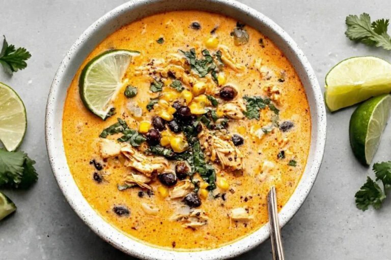 Chicken Poblano Soup: 30-Minute Cozy Dinner (Creamy, Smoky Comfort!)