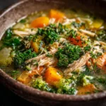 Slow Cooker Broccoli Chicken Soup Slow Cooker Broccoli Chicken Soup
