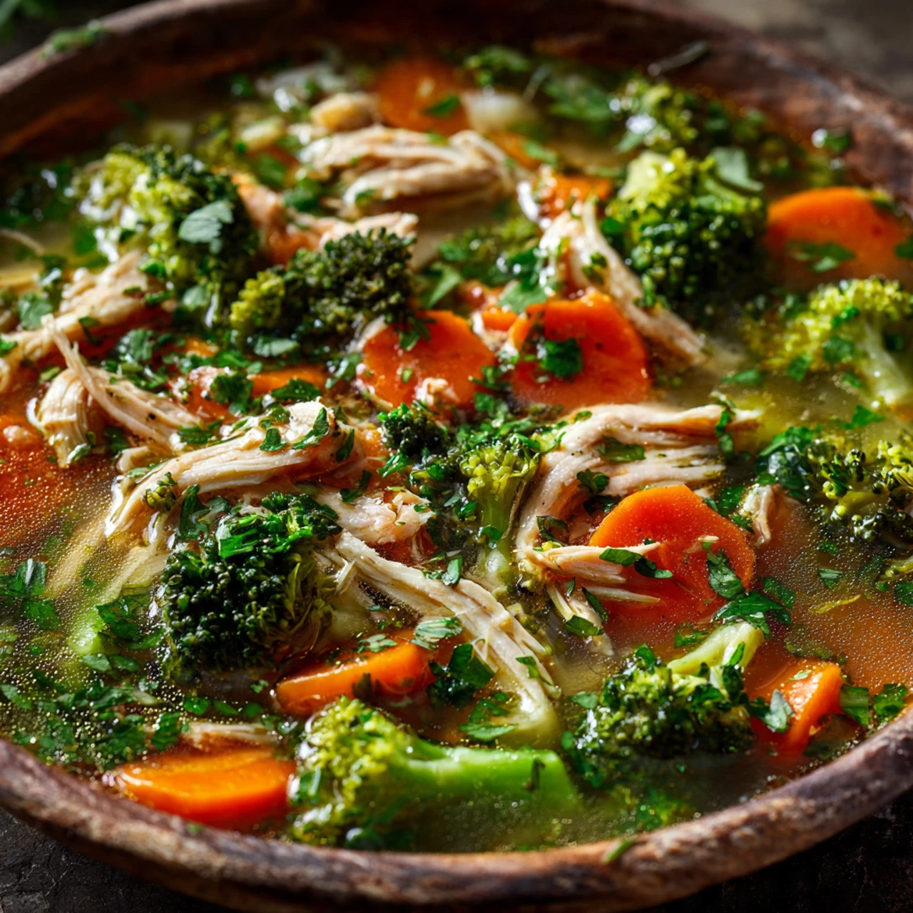 Slow Cooker Broccoli Chicken Soup Slow Cooker Broccoli Chicken Soup