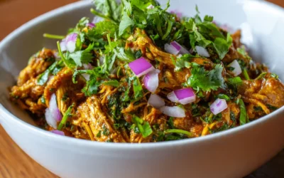 Slow Cooker Thai Basil Chicken Curry