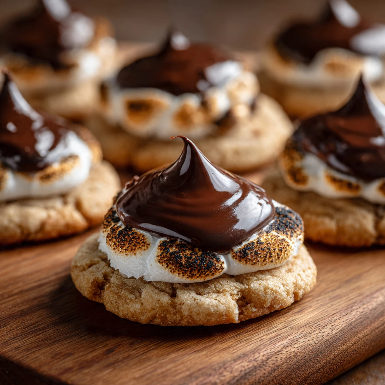 S'mores Blossom Cookies - A New Favorite Summer Treat! - Happy-Go-Lucky