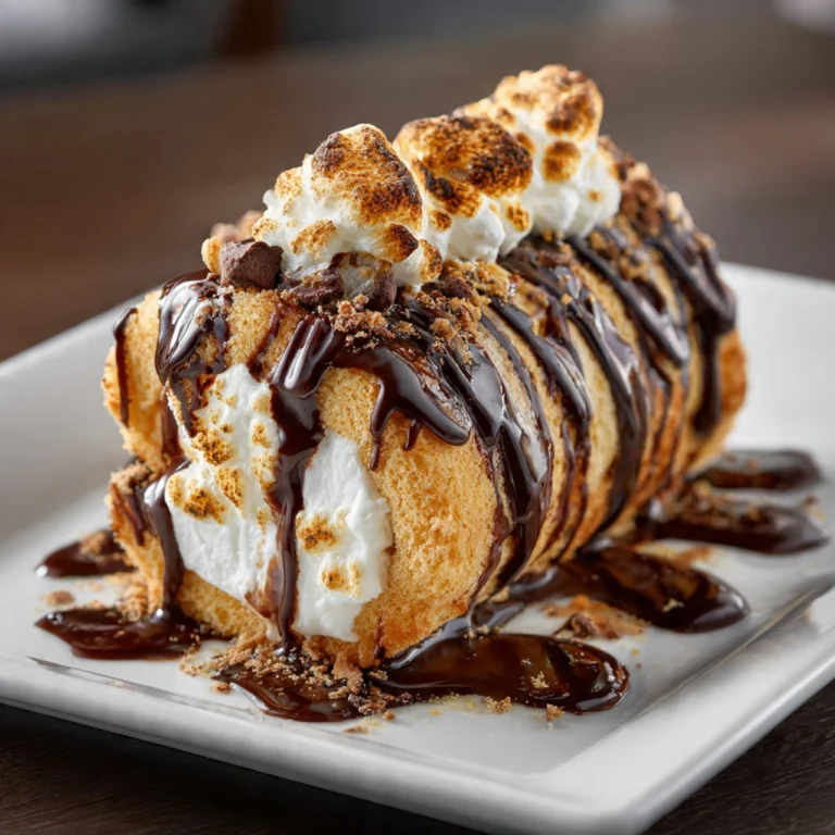 Smores Explosion Cookie Dough Ice Cream Roll Smores Explosion Cookie Dough Ice Cream Roll