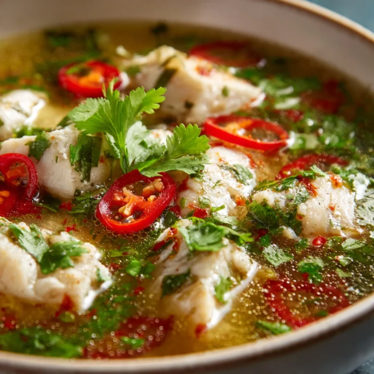 Spicy Lemongrass Fish Soup Spicy Lemongrass Fish Soup