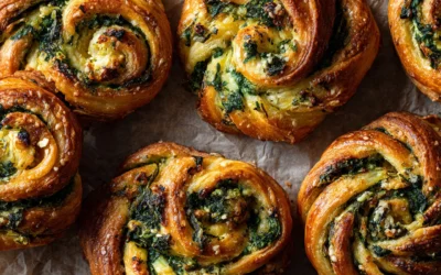 Spinach Artichoke Swirls