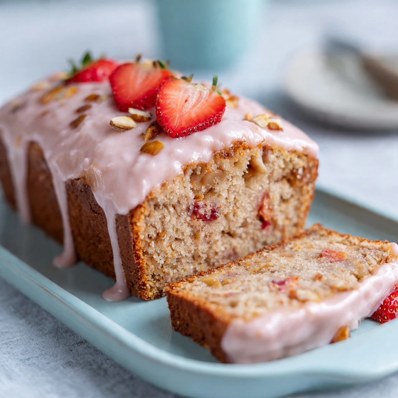 Strawberry Banana Bread Strawberry Banana Bread