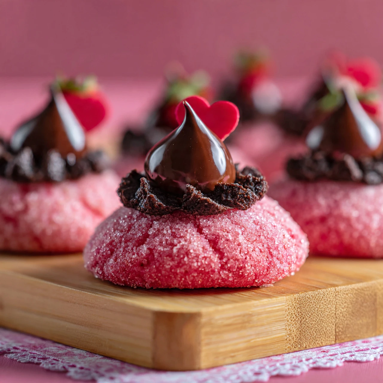 Strawberry Kiss Cookies Strawberry Kiss Cookies Soft Pretty