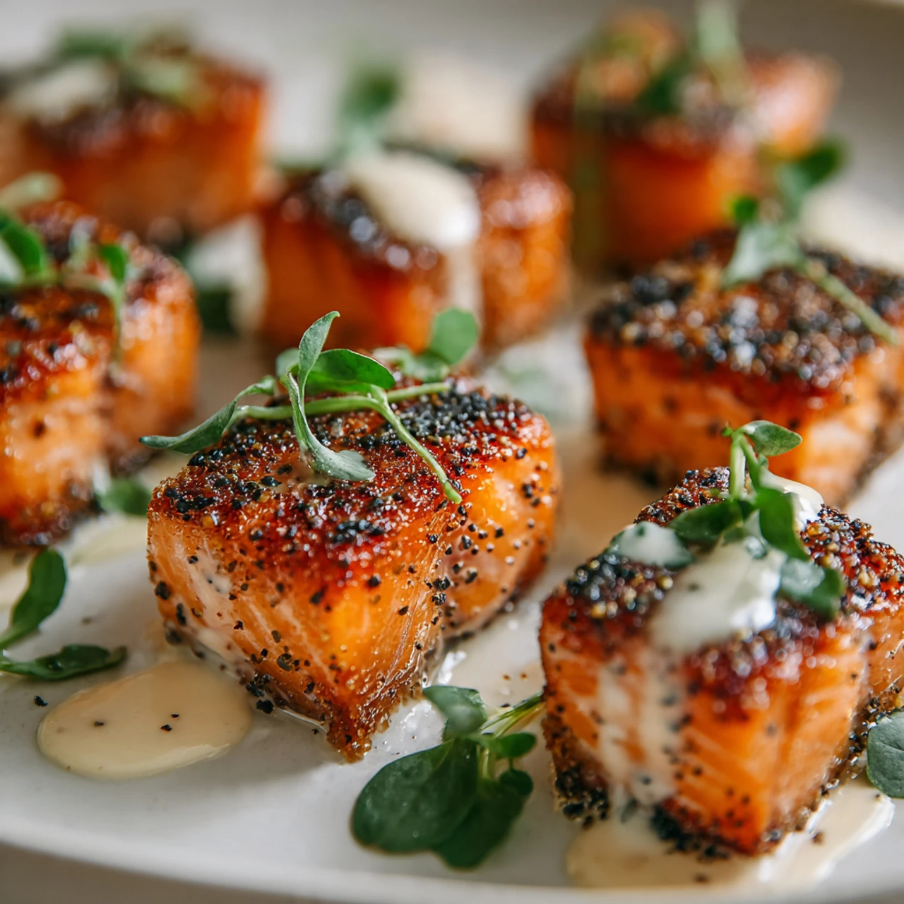 Sweet And Spicy Crispy Salmon Nuggets Sweet Spicy Crispy Salmon Nuggets