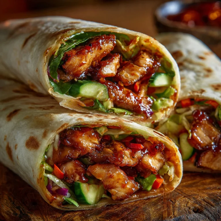 Sweet Chili Chicken Wraps Sweet Chili Chicken Wraps