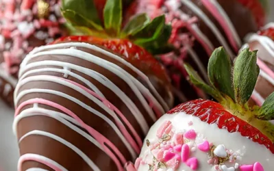 Valentine’s Day Chocolate Covered Strawberries (Decadent & Easy!)
