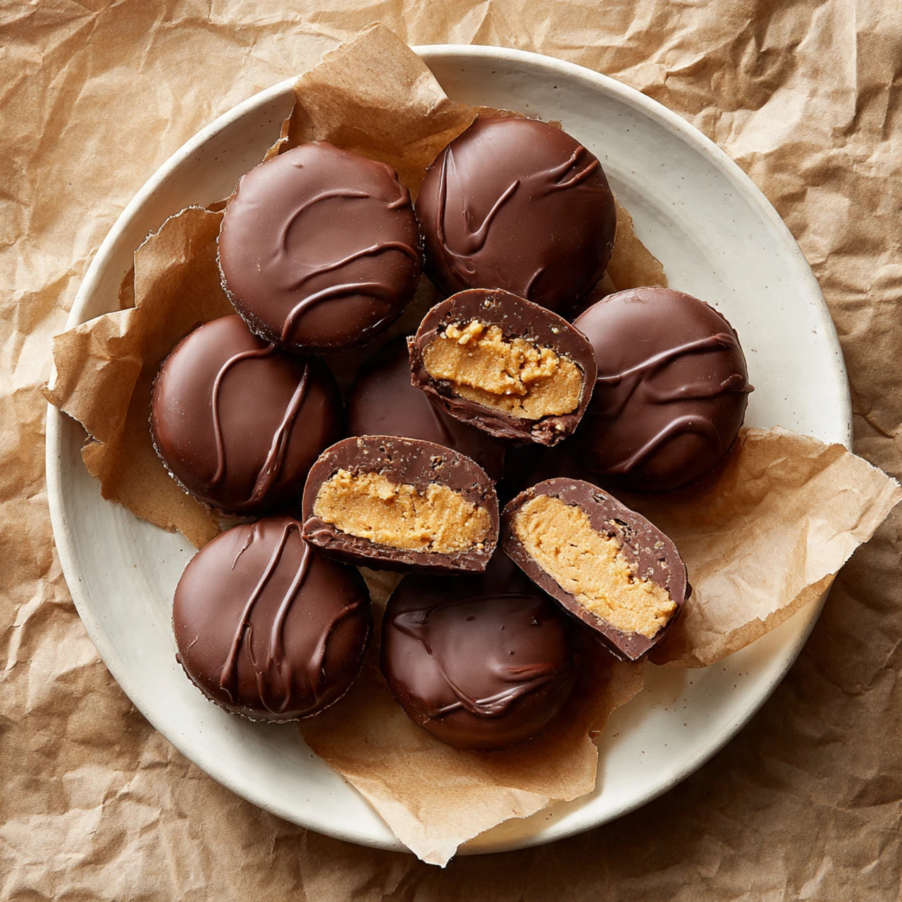 Vegan Quinoa Crunch Peanut Butter Cups