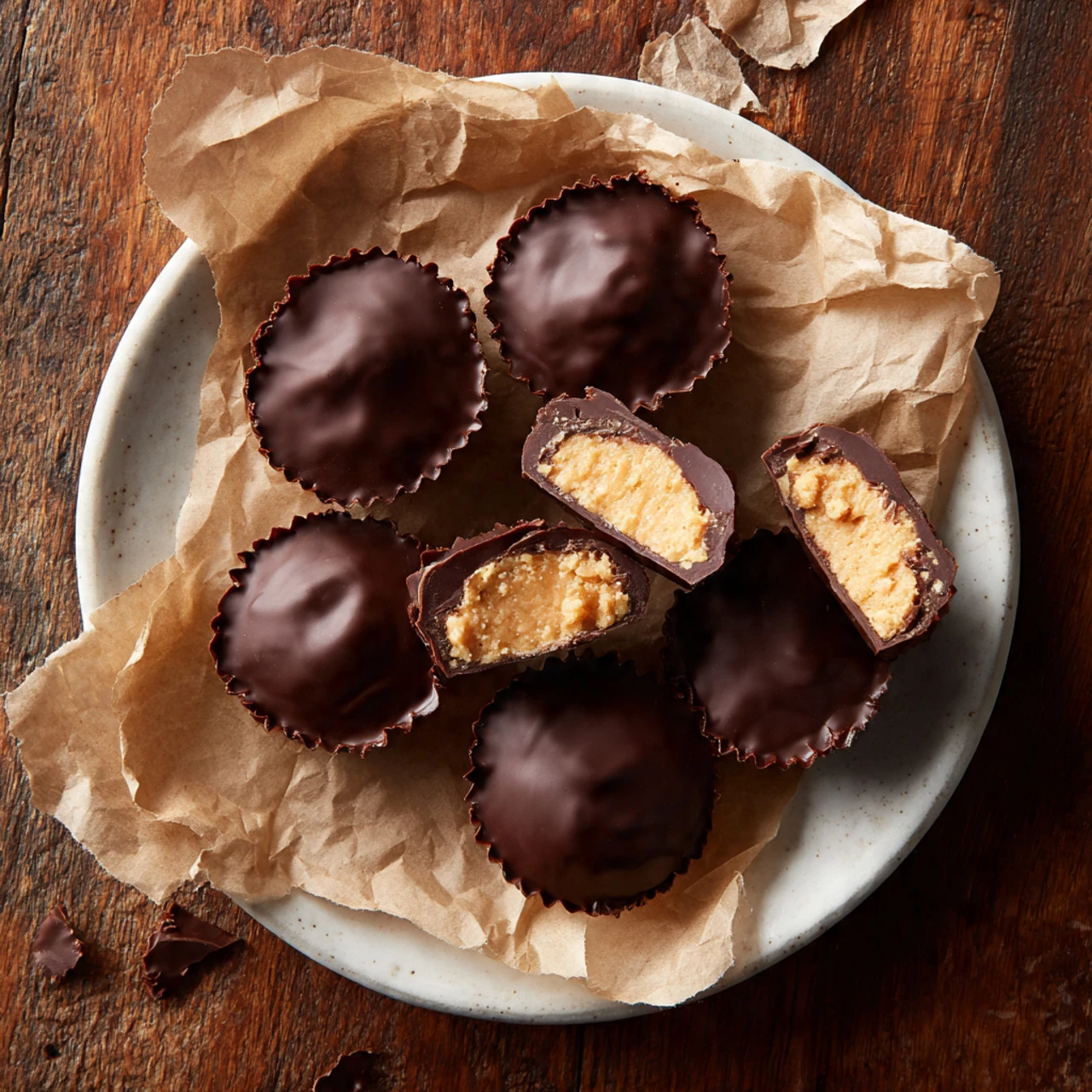 Vegan Quinoa Crunch Peanut Butter Cups Vegan Quinoa Crunch Peanut Butter Cups