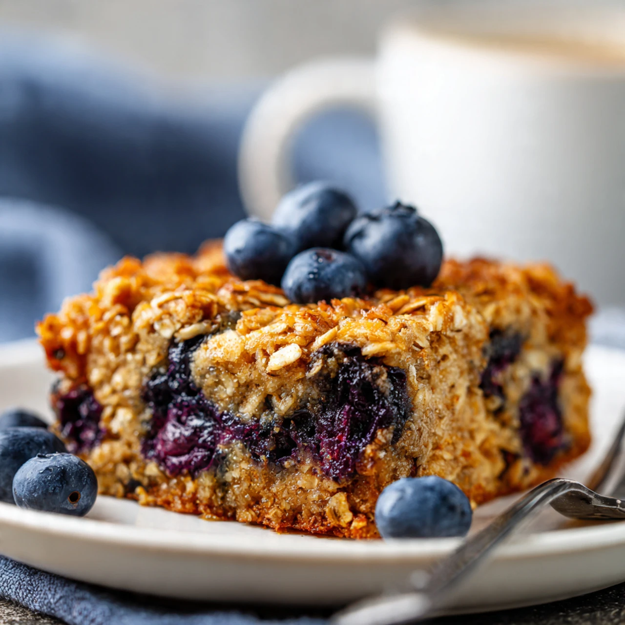 Zucchini Blueberry Baked Oatmeal Zucchini Blueberry Baked Oatmeal