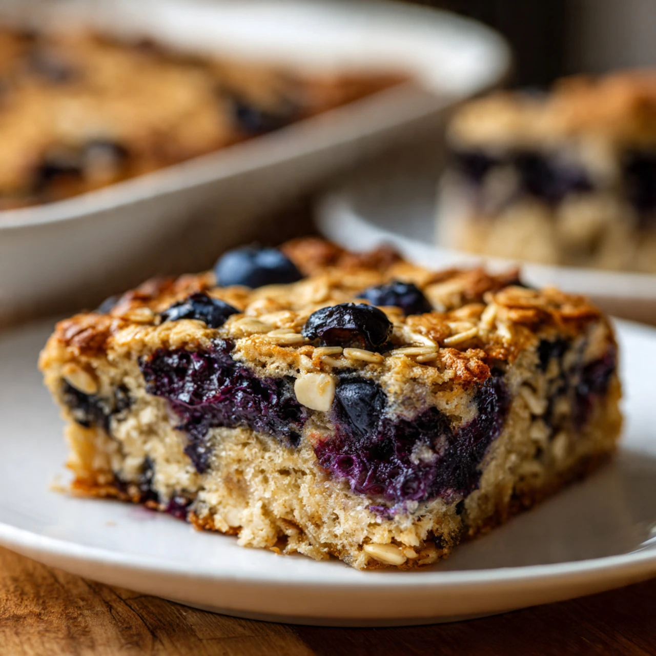 Zucchini Blueberry Baked Oatmeal Zucchini Blueberry Baked Oatmeal