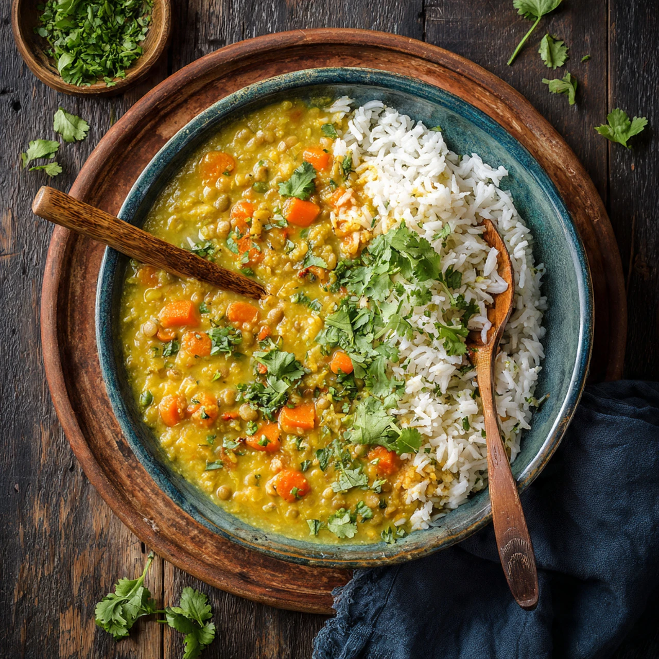 1-POT GREEN LENTIL DAL 1pot Green Lentil Dal