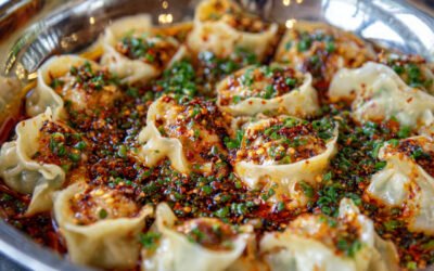 Lazy Vegan Dumplings with Chili Crisp (10-Minute Comfort Bite)