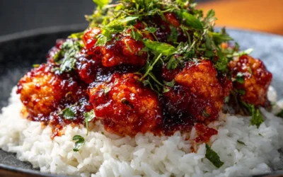 Air-Fried Korean Chili Cauliflower (Vegan)