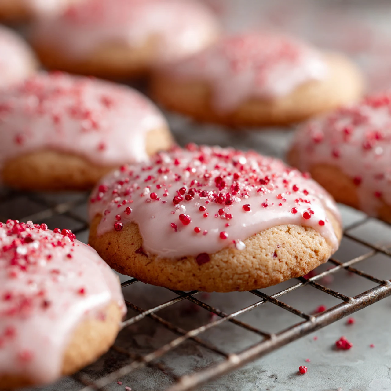 Almond Cherry Cookies Almond Cherry Cookies