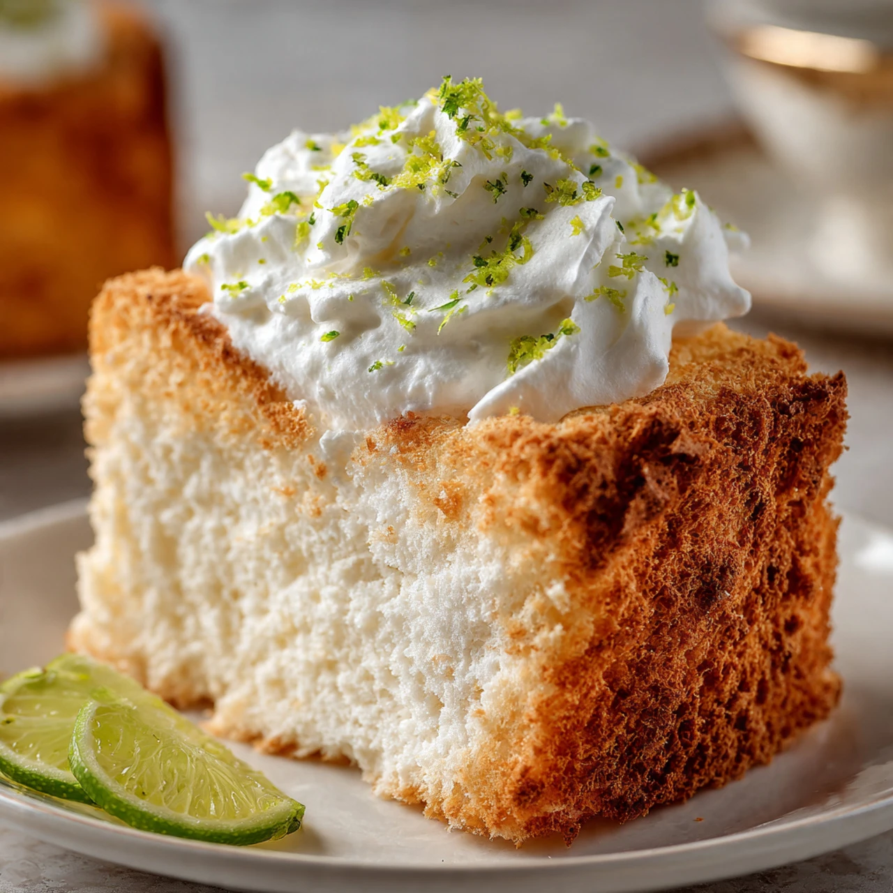 Best Key Lime Angel Food Cake Key Lime Angel Food Cake
