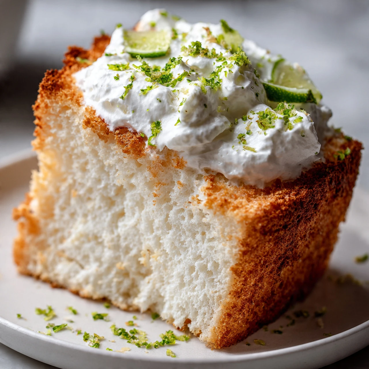 Best Key Lime Angel Food Cake Key Lime Angel Food Cake