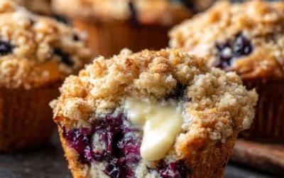 Blueberry Cream Cheese Muffins Recipe
