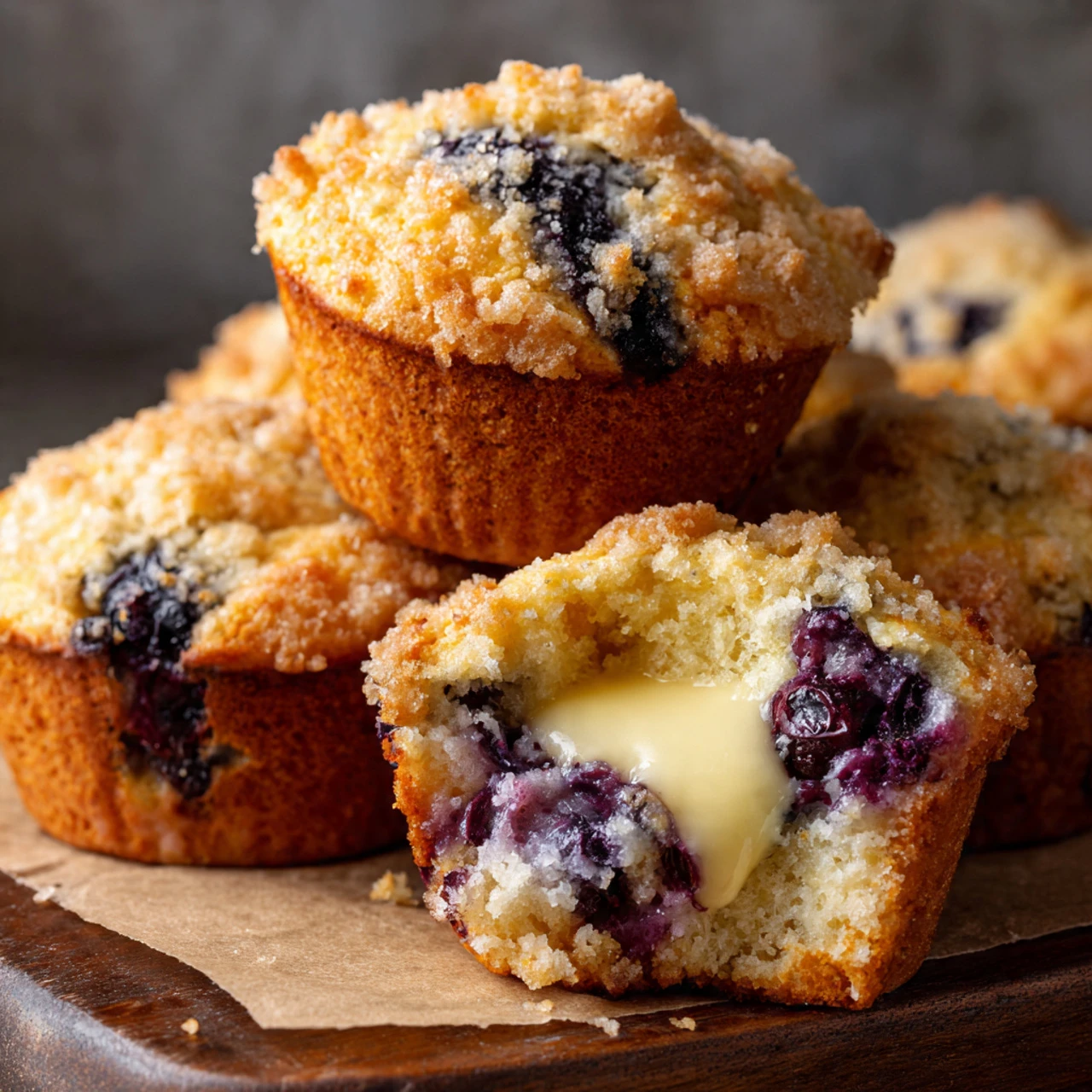 Blueberry Cream Cheese Muffins Recipe Blueberry Cream Cheese Muffins Recipe