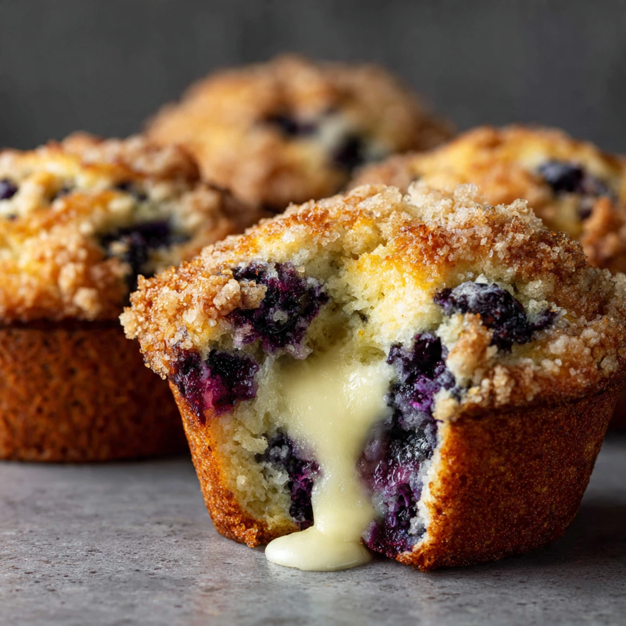 Blueberry Cream Cheese Muffins Recipe Blueberry Cream Cheese Muffins Recipe