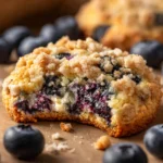 Blueberry Muffin Cookies -Crumbl Copycat Blueberry Muffin Cookies Crumbl Copycat