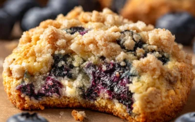 Blueberry muffin cookies -Crumbl copycat