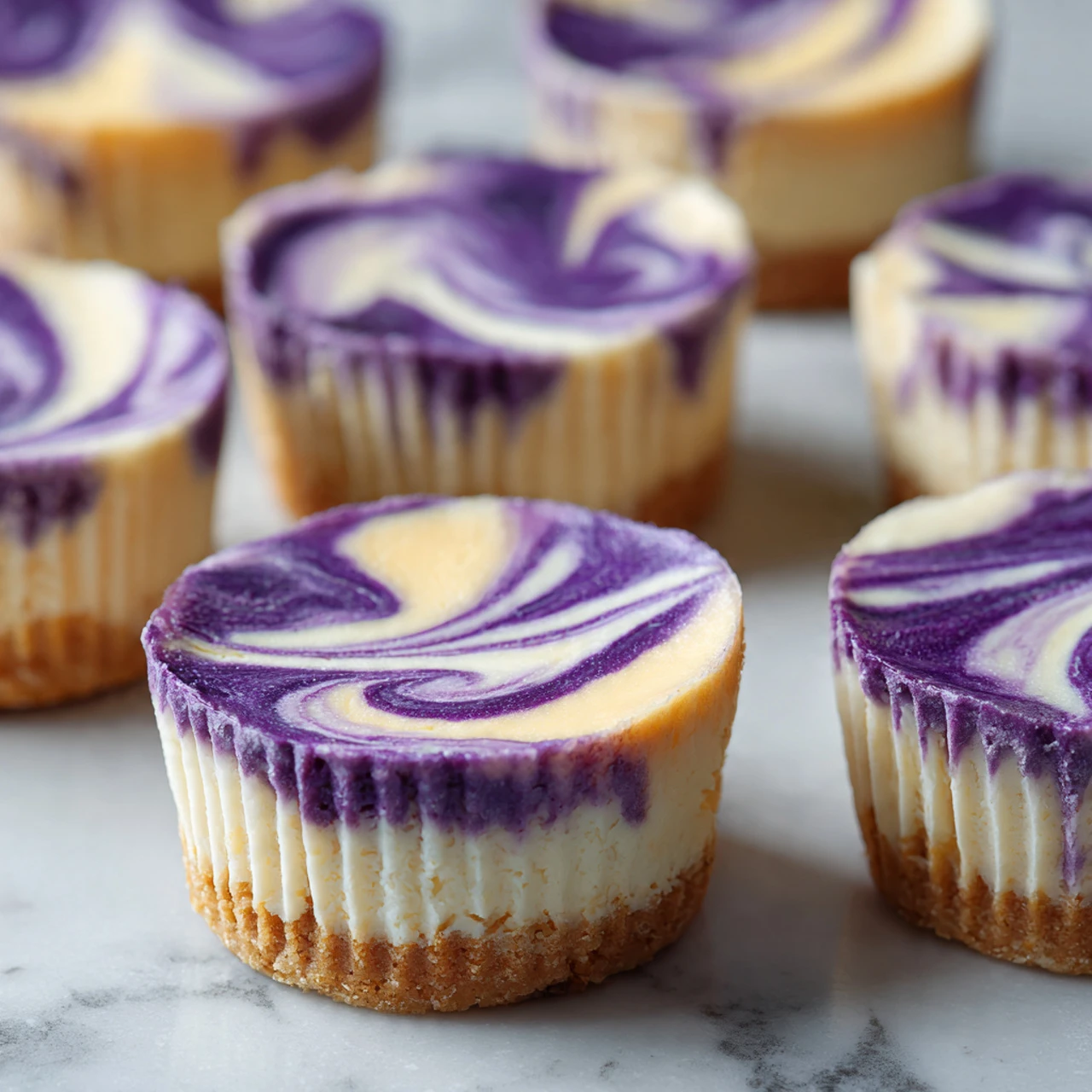 Blueberry Swirl Yogurt Bites Blueberry Swirl Yogurt Bites