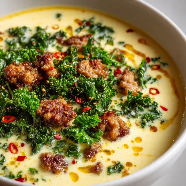Cauliflower Sausage Kale Soup Cauliflower Sausage Kale Soup