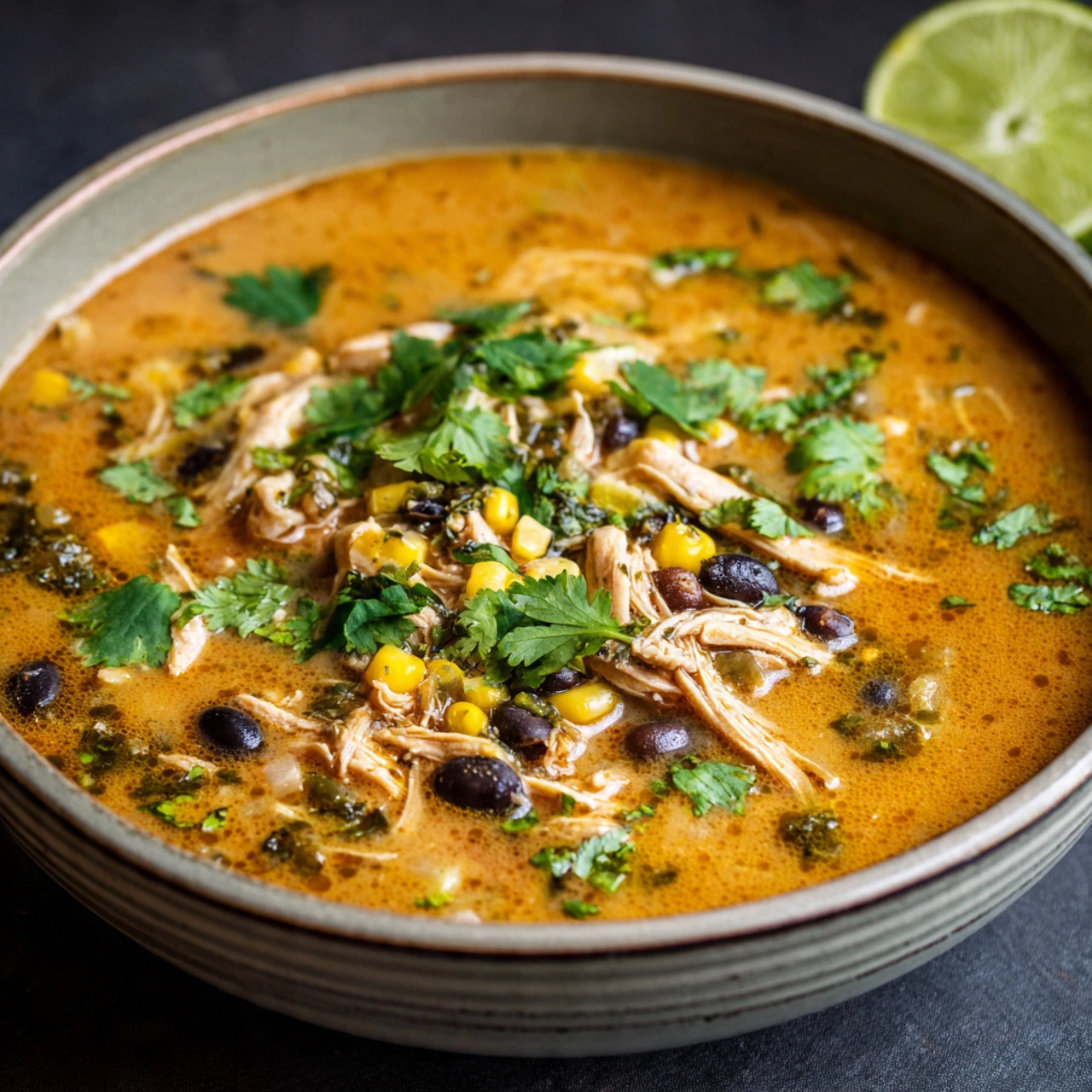 Chicken Poblano Soup Chicken Poblano Soup 30minute Cozy Dinner Magic