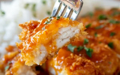Coconut Chicken with Apricot Sauce