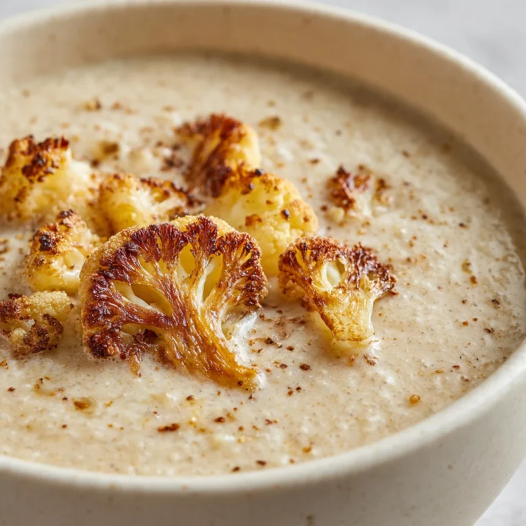 Creamy Cauliflower White Bean Soup Creamy Cauliflower White Bean Soup