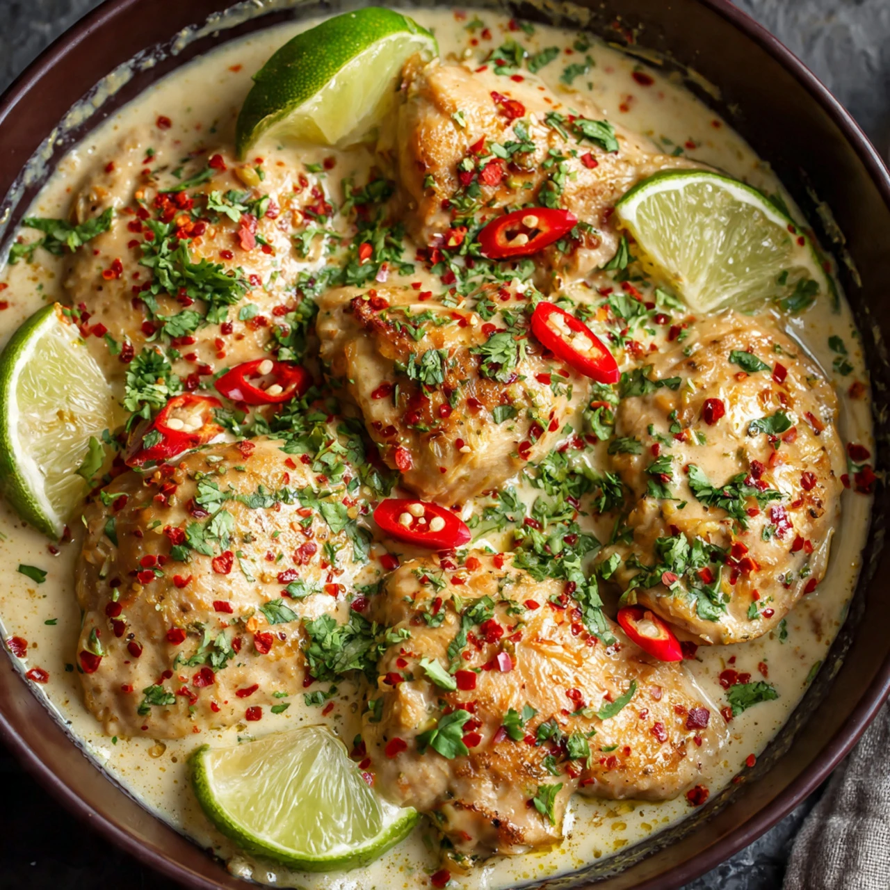 Creamy Coconut Lime Chicken