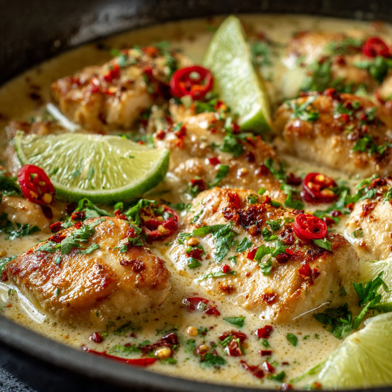 Creamy Coconut Lime Chicken Creamy Coconut Lime Chicken