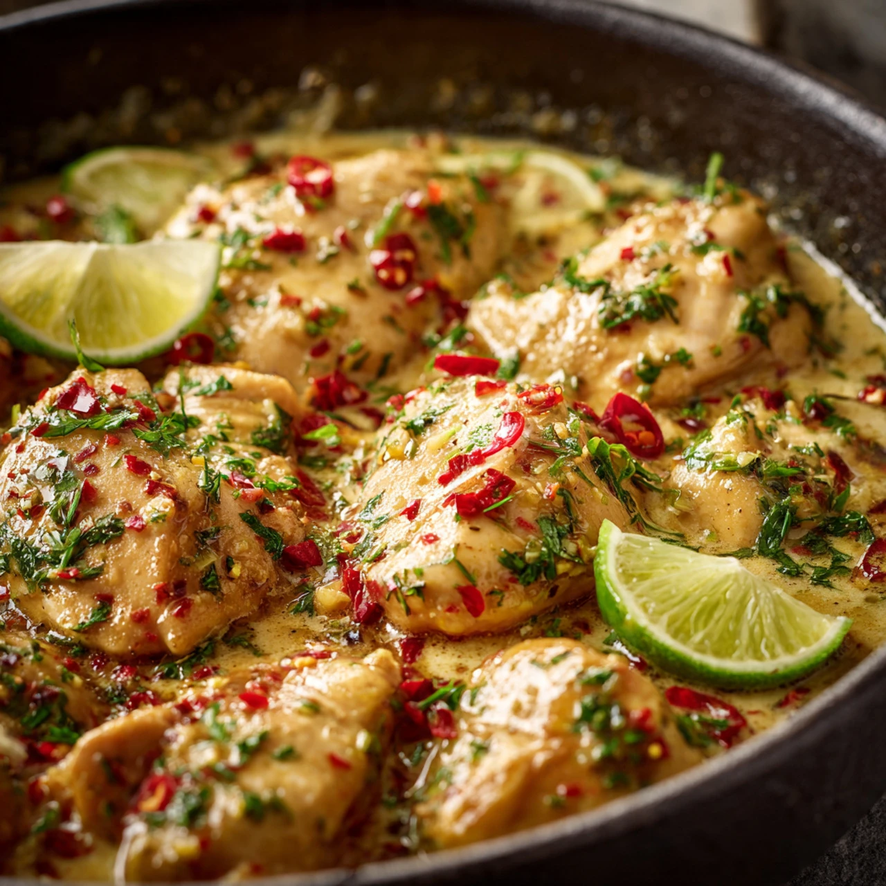 Creamy Coconut Lime Chicken Creamy Coconut Lime Chicken