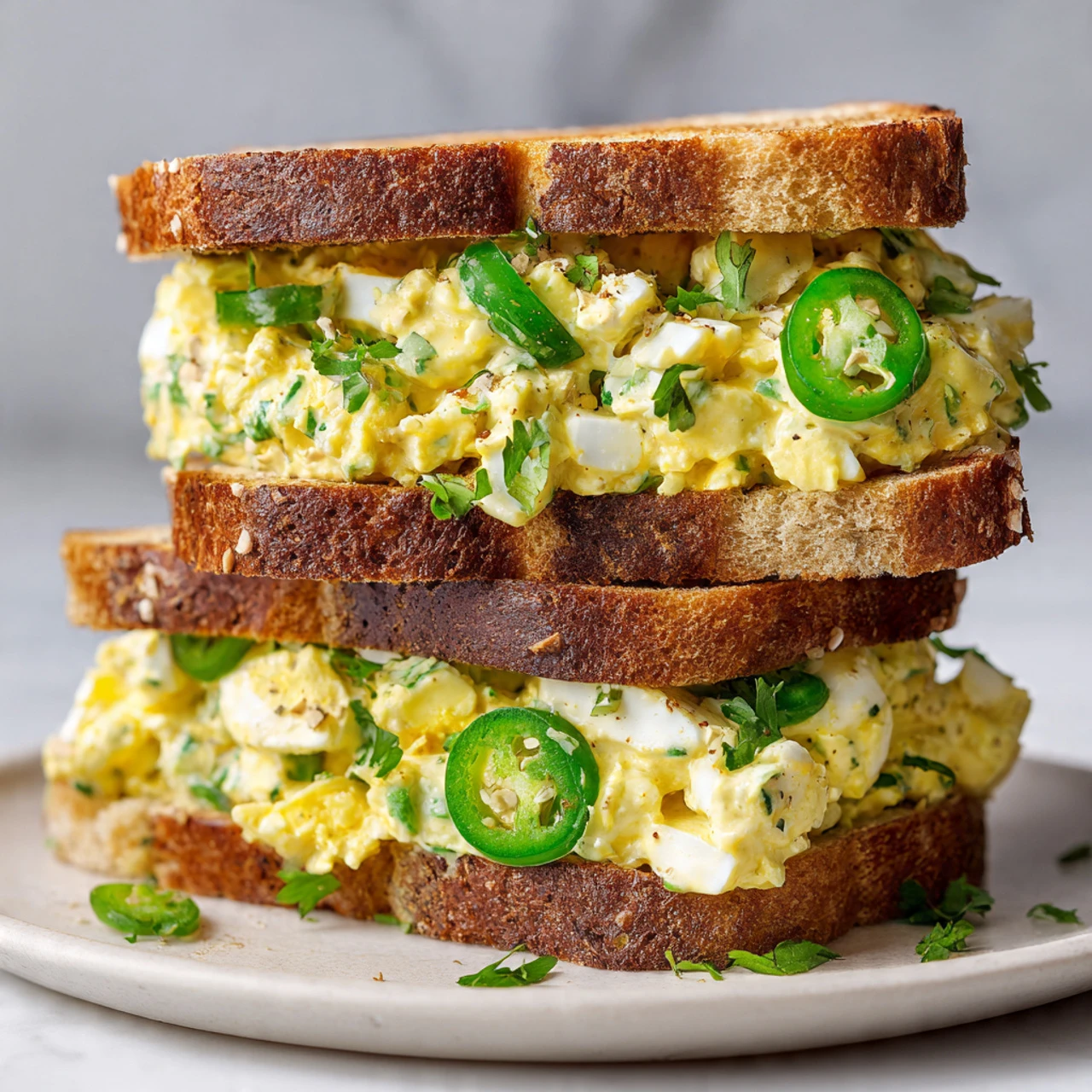 Crispy Egg Salad Crispy Egg Salad
