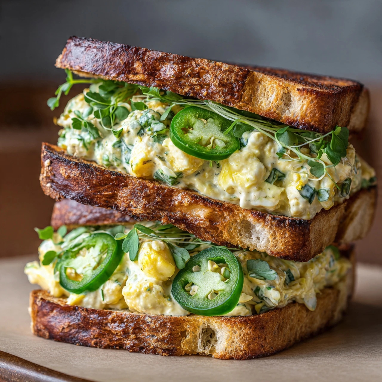 Crispy Egg Salad Crispy Egg Salad