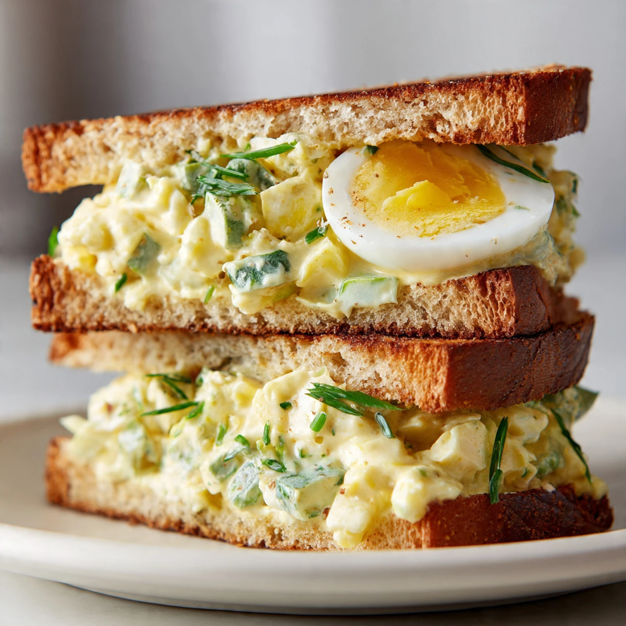 Crispy Egg Salad Crispy Egg Salad