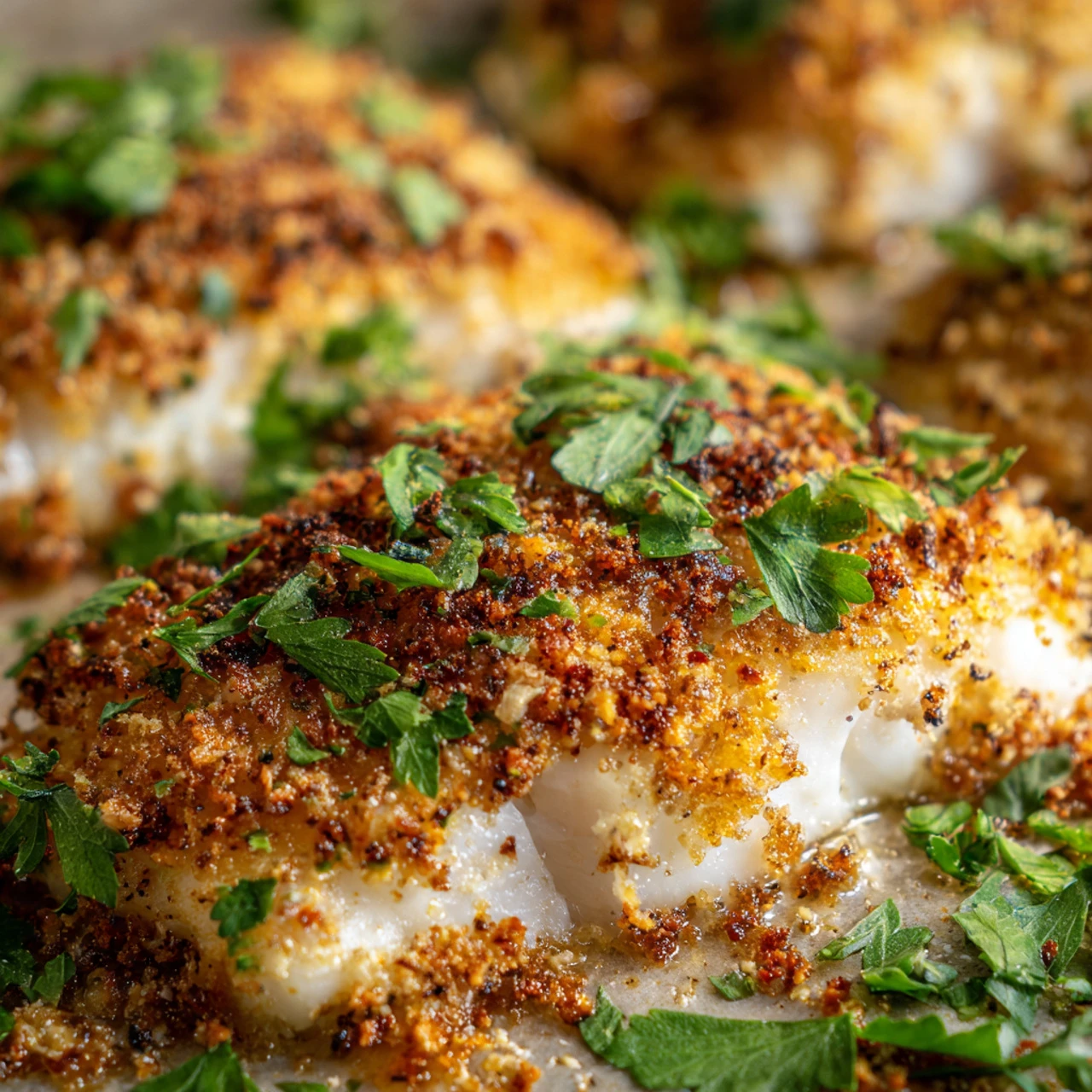 Crispy Mayonnaise & Panko Crusted Baked Fish Recipe Crispy Mayonnaise Panko Crusted Baked Fish Recipe