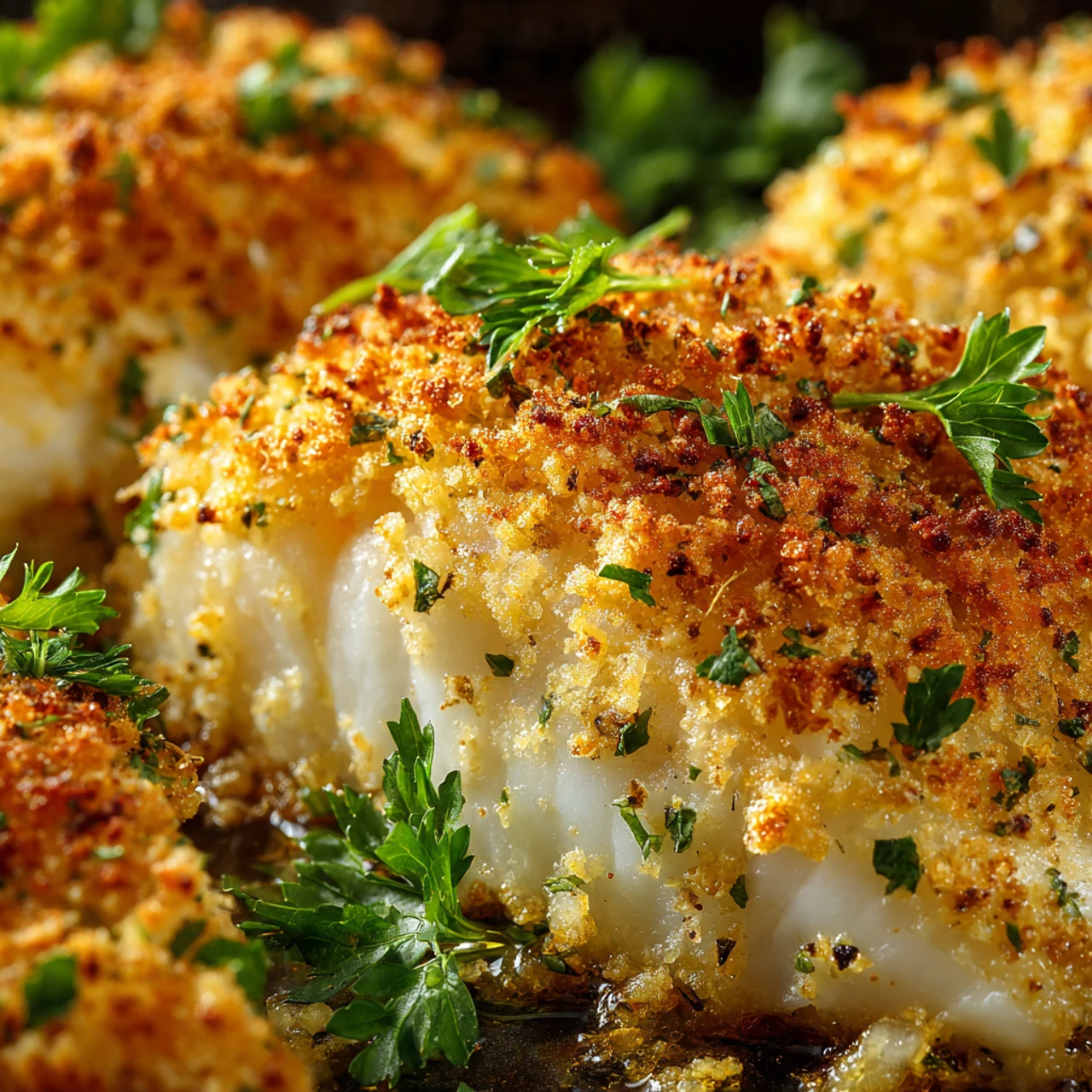 Crispy Mayonnaise & Panko Crusted Baked Fish Recipe Crispy Mayonnaise Panko Crusted Baked Fish Recipe