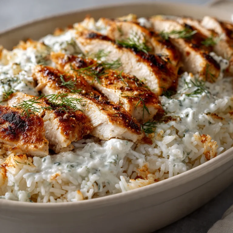 Dump-and-Bake Chicken Tzatziki Casserole Dumpandbake Chicken Tzatziki Casserole
