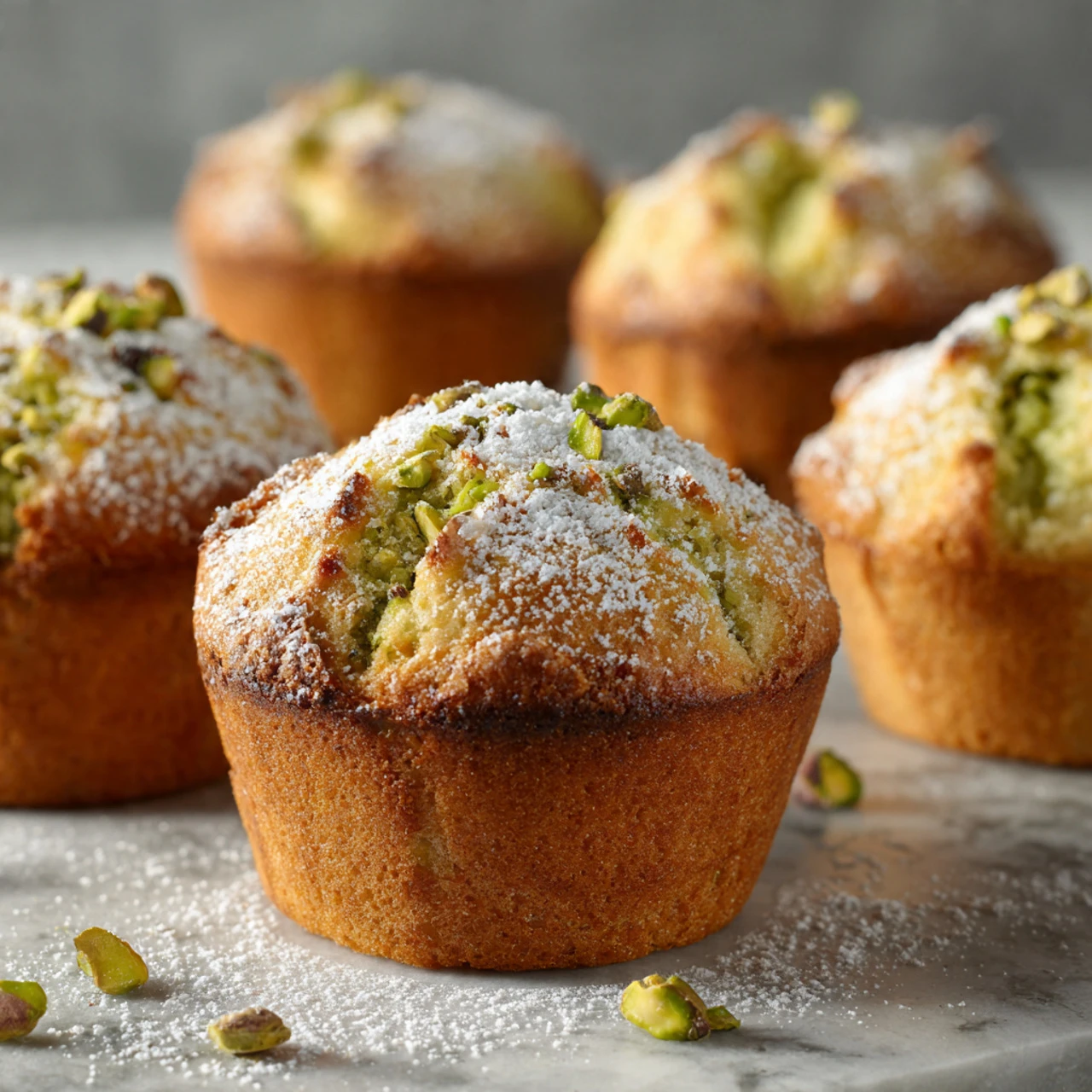 Easy Bakery Style Pistachio Muffins Bakery Style Pistachio Muffins
