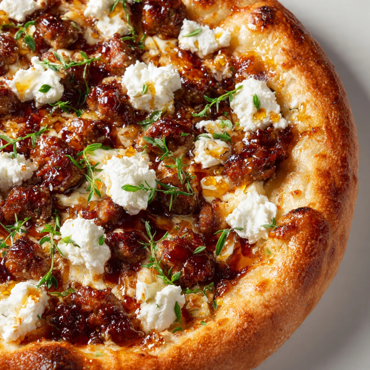 Easy Sausage Ricotta Honey Hot Pizza Sausage Ricotta Honey Hot Pizza