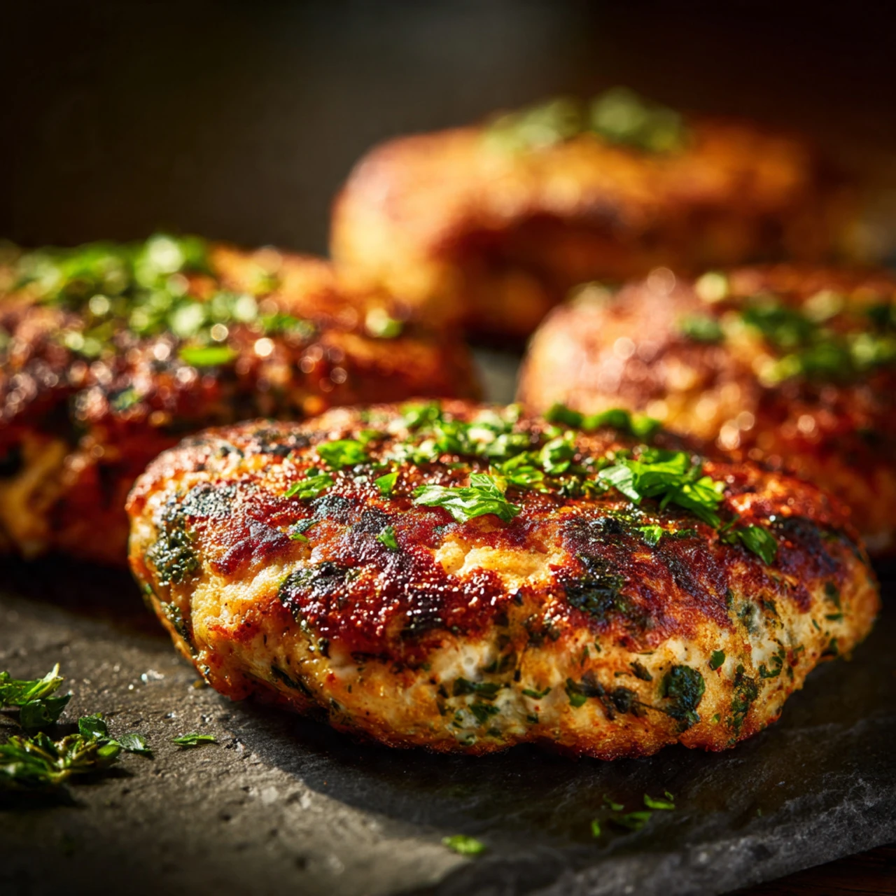 Flavorful Mediterranean Chicken Patties You'll Love! Flavorful Mediterranean Chicken Patties Youll Love