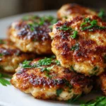 Flavorful Mediterranean Chicken Patties You'll Love! Flavorful Mediterranean Chicken Patties Youll Love